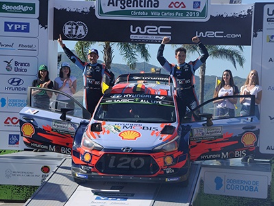 El Equipo Hyundai Shell Mobis Rally Team se coronó campeón de constructores en el Campeonato Mundial de Rally (WCR)